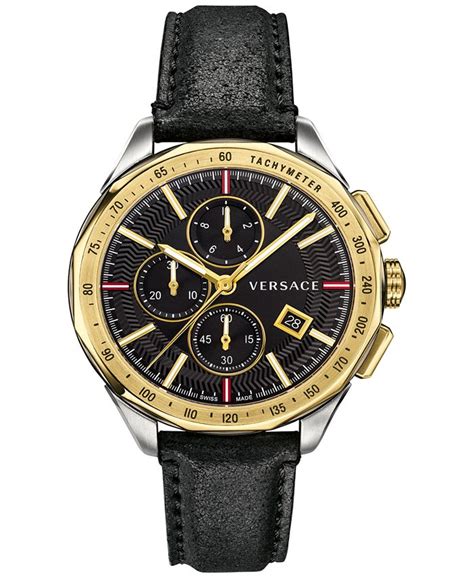 versace chronograph glaze watch